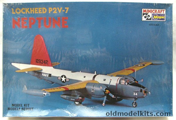 Hasegawa 1/72 Lockheed P2V-7 Neptune - (P2V7), 1082 plastic model kit